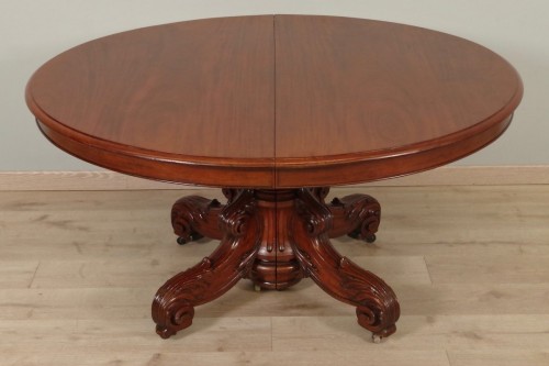 Napoleon III dining room pedestal table - Furniture Style Napoléon III