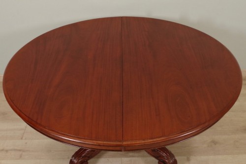 Napoleon III dining room pedestal table - 