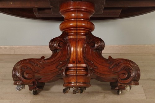 Napoleon III dining room pedestal table - Napoléon III