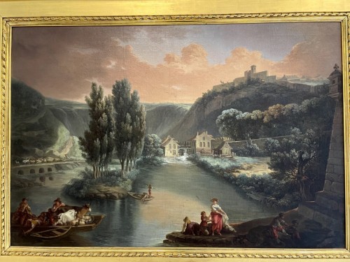 Jean-Baptiste Claudot : La citadelle de Besançon - Tableaux et dessins Style 