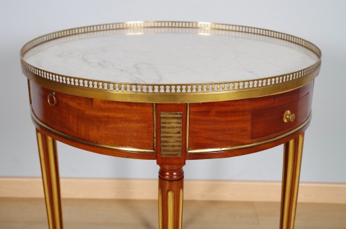 XVIIIe siècle - Table bouillotte époque Louis XVI