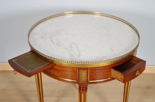 Antiquités - Table bouillotte époque Louis XVI