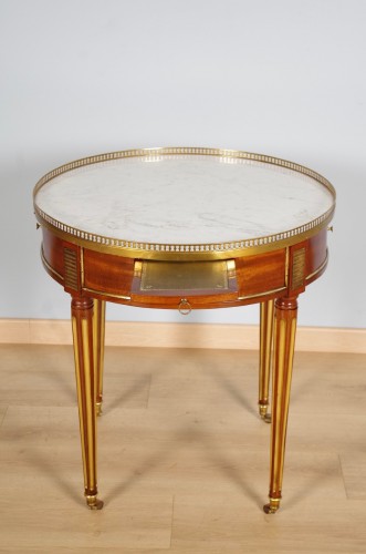 Antiquités - Table bouillotte époque Louis XVI