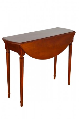 Petite table ovale en acajou, estampille de Joseph Gengenbach dit Canabas