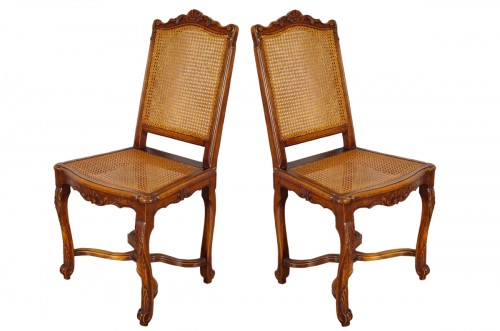 Dix-huit chaises début 20e style Régence