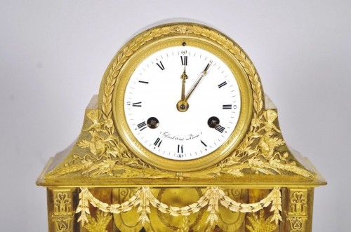Pendule époque Empire - Le couronnement de Cérès - Horlogerie Style Empire