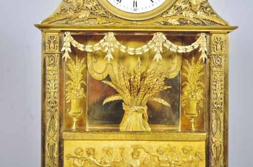 Horlogerie Pendule - Pendule époque Empire - Le couronnement de Cérès