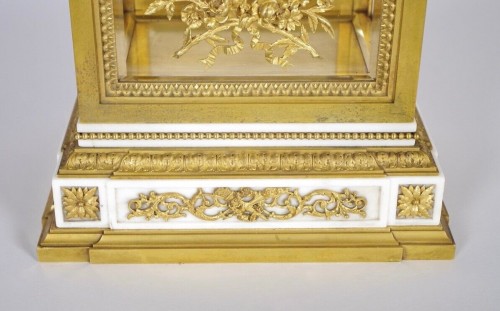 XIXe siècle - Pendule Napoléon III signée Le Roy et Fils