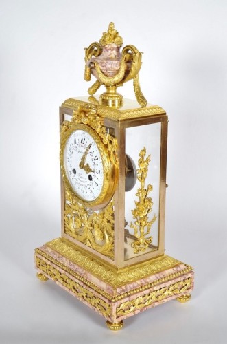 Pendule en bronze et marbre vers 1880 - Napoléon III