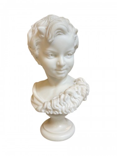 A.G Lanzirotti (1839-1911) - Faun's bust