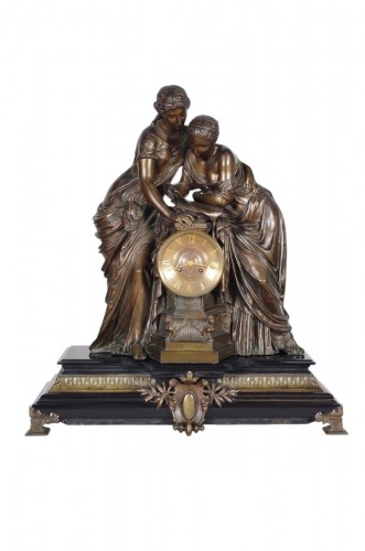 Pendule Napoléon III signée Moreau