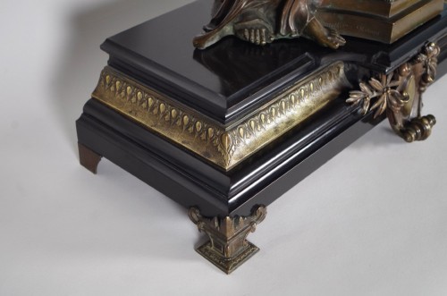Antiquités - Pendule Napoléon III signée Moreau