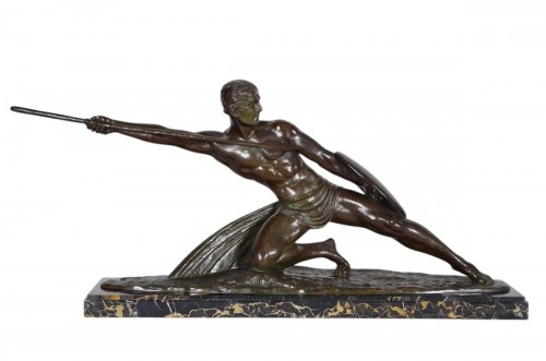 Demetre Chiparus (1886-1947) - Le lanceur de javelot