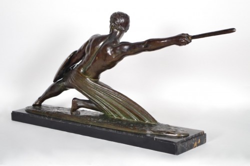 Antiquités - Demetre Chiparus (1886-1947) - Le lanceur de javelot