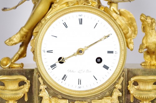 Pendule époque Directoire signée Dubuc l'ainé à Paris - Antiquités Saint Jean