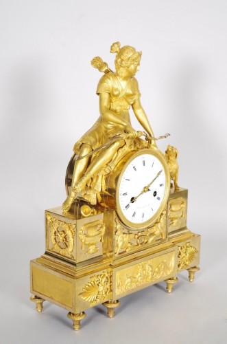 Antiquités - Pendule époque Directoire signée Dubuc l'ainé à Paris