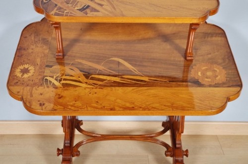 Émile Gallé - Table à thé - Art nouveau