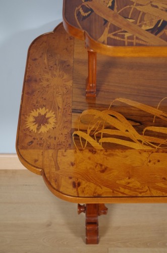 Art nouveau - Émile Gallé - Table à thé
