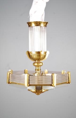Luminaires Lustre - Henri Petitot (1914-1938) - Lustre Art déco