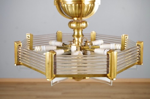 XXe siècle - Henri Petitot (1914-1938) - Lustre Art déco