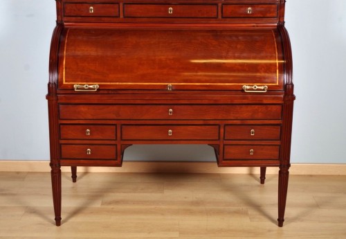 Mobilier Bureau et Secrétaire - Bureau bibliothèque époque Louis XVI