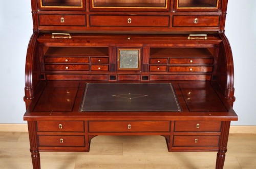 Bureau bibliothèque époque Louis XVI - Antiquités Saint Jean