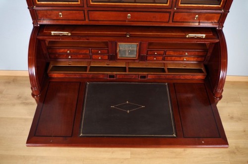 XVIIIe siècle - Bureau bibliothèque époque Louis XVI