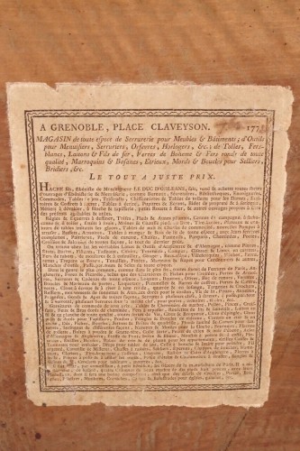 Jean-François Hache - Bibliothèque époque Transition - Transition