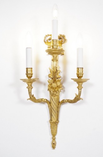 Paire d'appliquesVers 1880 - Luminaires Style Napoléon III