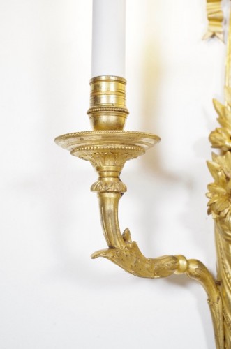 Paire d'appliquesVers 1880 - Napoléon III