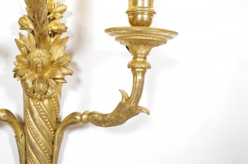 Napoléon III - Paire d'appliquesVers 1880