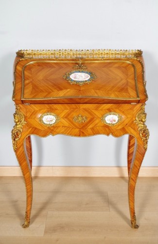 Bureau à pente Napoléon III - Mobilier Style Napoléon III