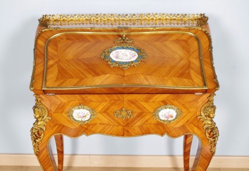 Mobilier Bureau et Secrétaire - Bureau à pente Napoléon III
