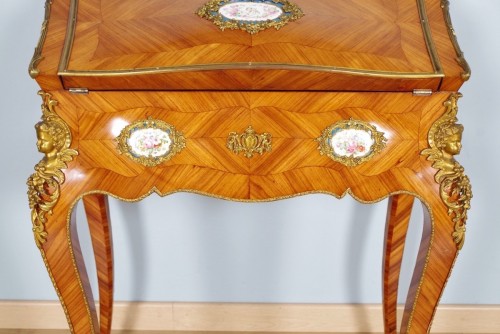 Bureau à pente Napoléon III - Antiquités Saint Jean