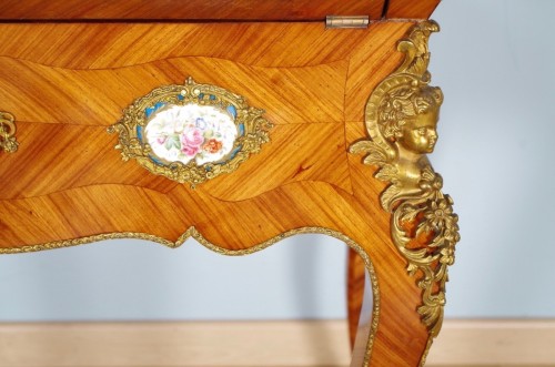 XIXe siècle - Bureau à pente Napoléon III