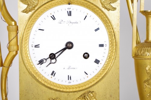 XIXe siècle - Pendule époque Empire signée Dupuis à Paris