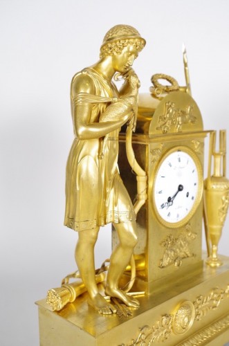 Antiquités - Pendule époque Empire signée Dupuis à Paris
