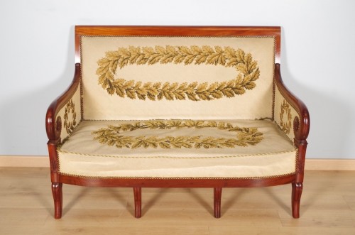 Sièges Canapé & Mobilier de Salon - Salon douze fauteuils paire de canapés époque Restauration