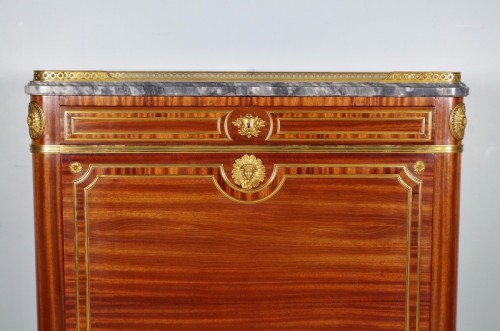 Jean-Henri Jansen (1854-1929) - Secrétaire style Louis XVI - Mobilier Style Napoléon III