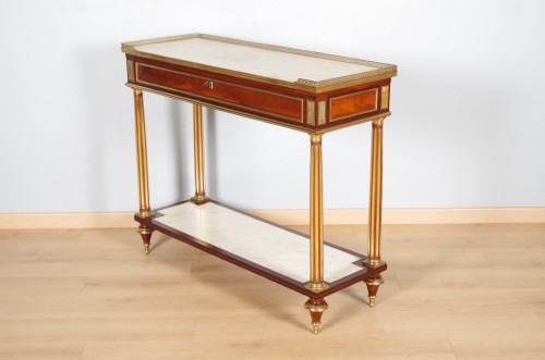 Mobilier Console - Console époque Louis XVI estampillée Gamichon à Paris