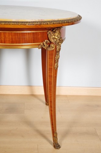 Antiquités - Christian Krass (1868-1957) - Paire de guéridons vers 1910