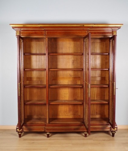 Mobilier Bibliothéque, vitrine - Bibliothèque en acajou vers 1880