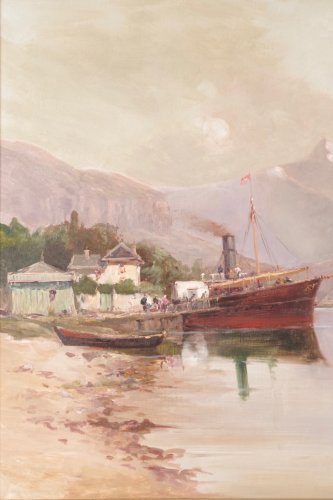 XIXe siècle - Emile Godchaux (1860-1938) - Lac Léman