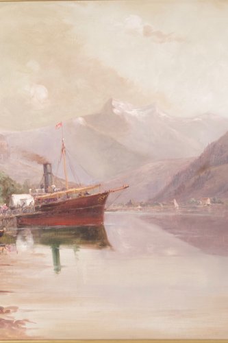 Emile Godchaux (1860-1938) - Lac Léman - 
