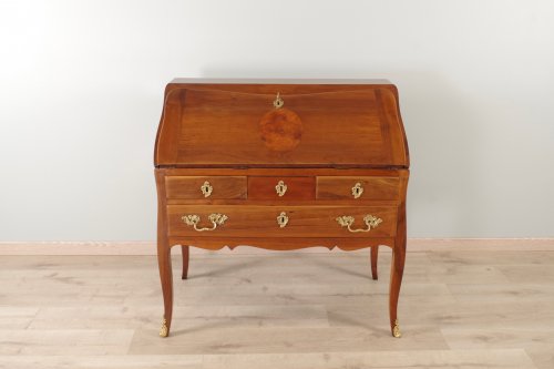 Bureau de pente Louis XV - Mobilier Style Louis XV