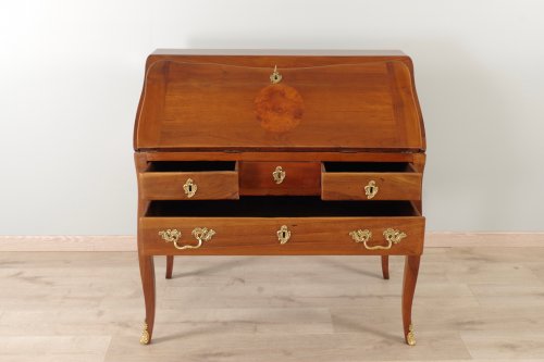 Bureau de pente Louis XV - Antiquités Saint Jean