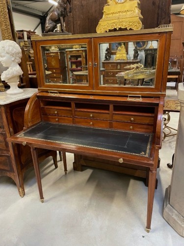 Mobilier Bureau et Secrétaire - Bureau cylindre époque Louis XVI