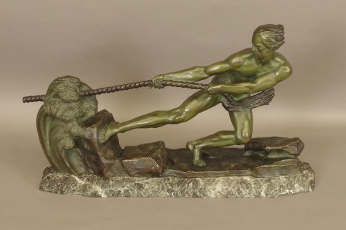 Bronze Art-déco - Alexandre Ouline (1918-1940) - Sculpture Style Art Déco