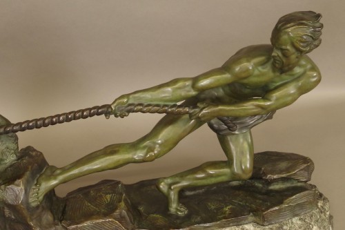 Sculpture Sculpture en Bronze - Bronze Art-déco - Alexandre Ouline (1918-1940)