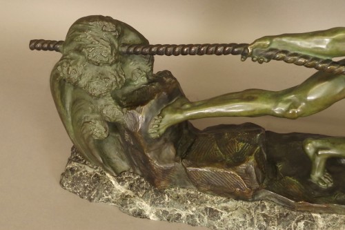 Bronze Art-déco - Alexandre Ouline (1918-1940) - Antiquités Saint Jean